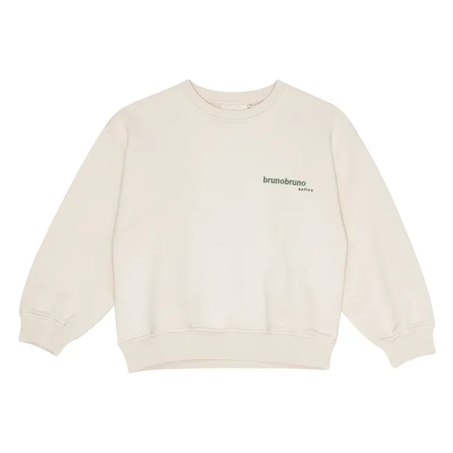Sweat Norah Coton Bio | Blanc cassé