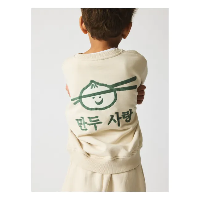 Sweat Norah Coton Bio | Blanc cassé