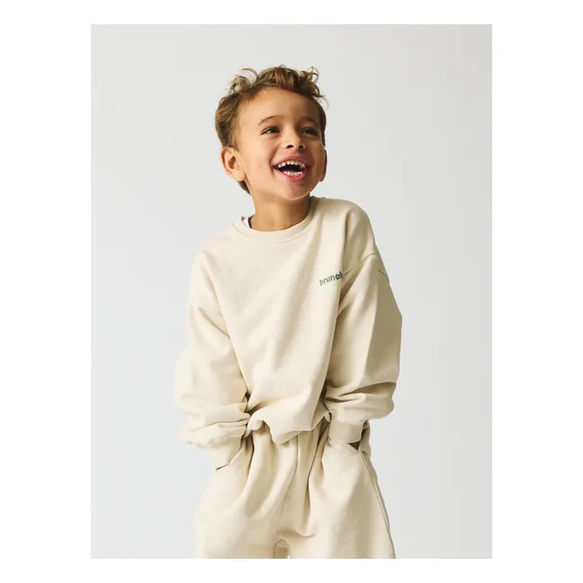 Sweat Norah Coton Bio | Blanc cassé