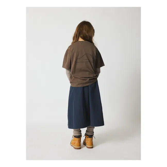 T-shirt Nanna Out Of Office Coton Bio | Marron