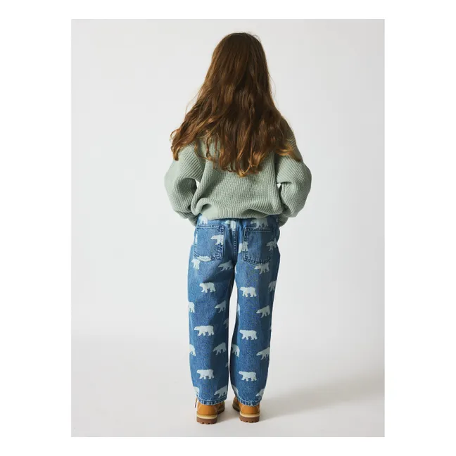 Jean Dorethy AOP Coton Bio | Bleu