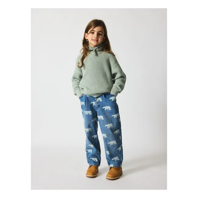 Jean Dorethy AOP Coton Bio | Bleu