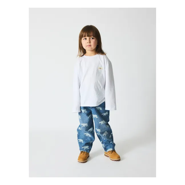 Jean Dorethy AOP Coton Bio | Bleu