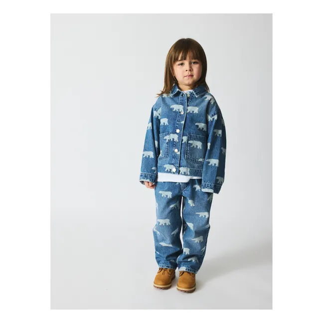 Jean Dorethy AOP Coton Bio | Bleu