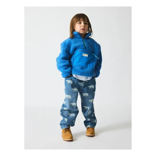 Jean Dorethy AOP Coton Bio | Bleu
