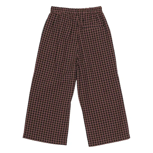 Pantalon Francis Seersucker | Marron