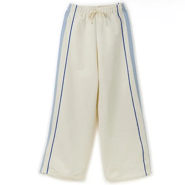 Jogger Bandes Latérales | Blanc