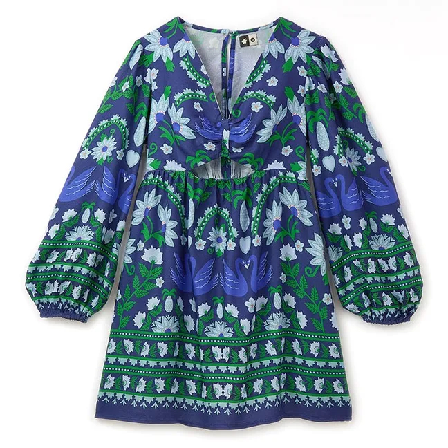 Robe Jardin Cygne | Vert