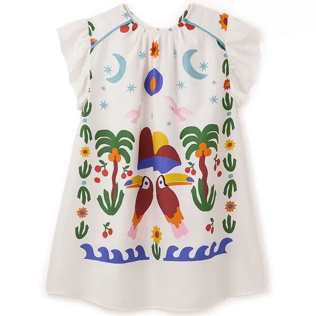 Robe Toucans | Blanc