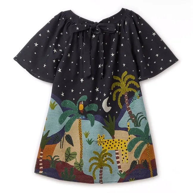 Robe Nuit Forêt | Noir