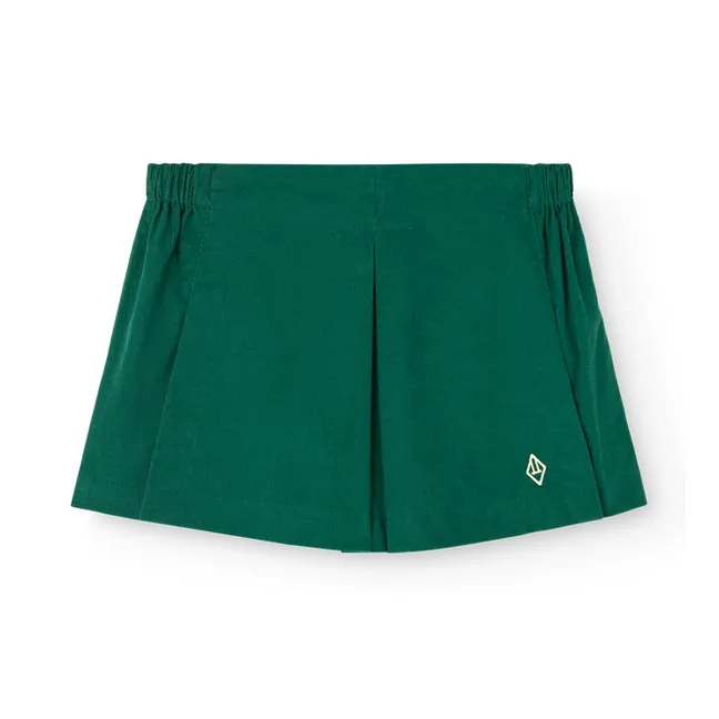 Jupe Short Olingo Velours Côtelé | Vert