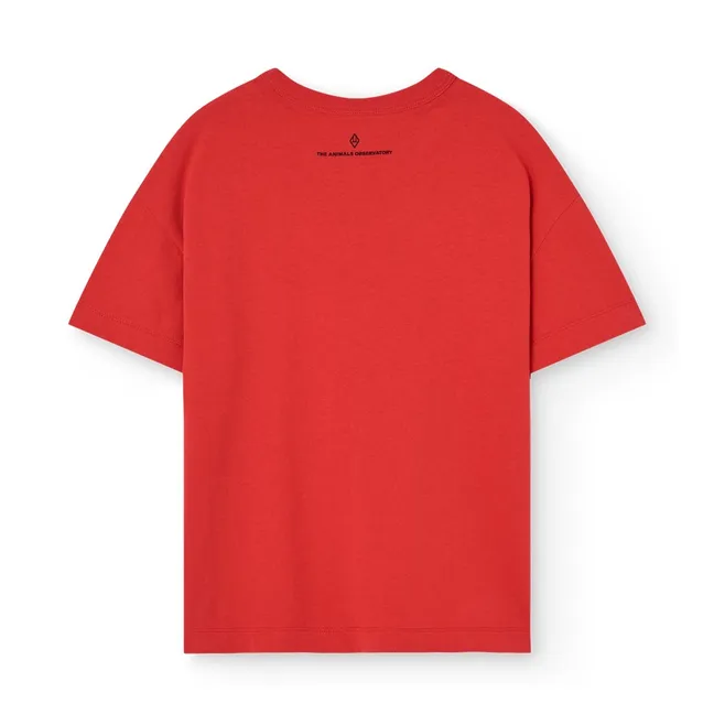 T-shirt Dunker A Coton Bio | Rouge