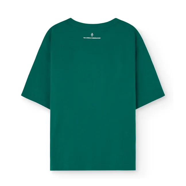 T-shirt Collie Fusée Coton Bio | Vert