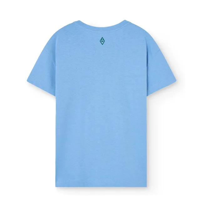T-shirt Pupfish The Animals Observatory Coton Bio | Bleu ciel