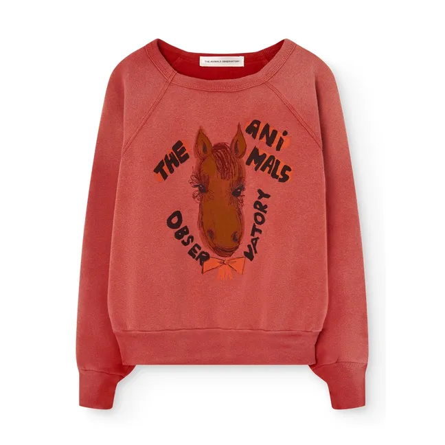Sweat Shark Cheval | Rouge