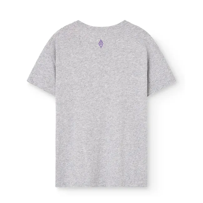 T-Shirt Pupfish The Animals Observatory Bio-Baumwolle | Grau Meliert