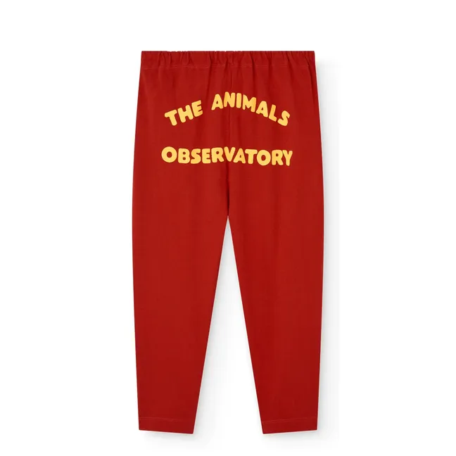 Jogger Stag Coton Bio | Rouge