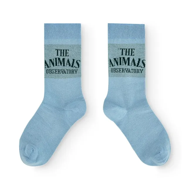 Chaussettes Snail The Animals Observatory | Bleu ciel