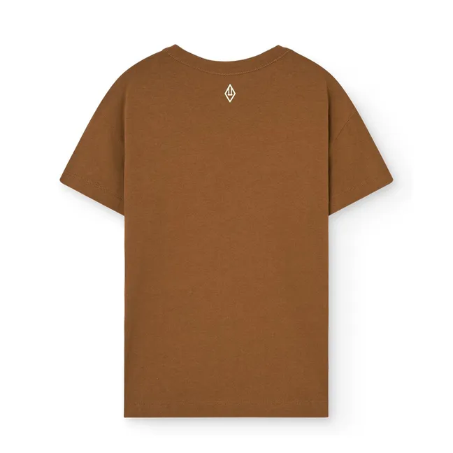 T-shirt Pupfish The Animals Observatory Coton Bio | Marron