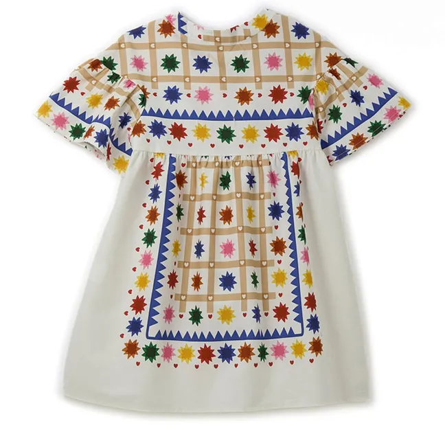 Robe Fleurs | Blanc