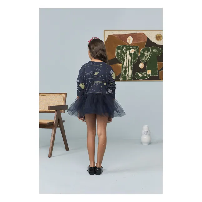 Doxiepoo Tulle skirt | Navy blue