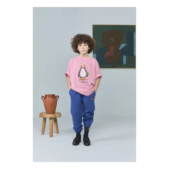 T-shirt Collie Coton Bio | Rose