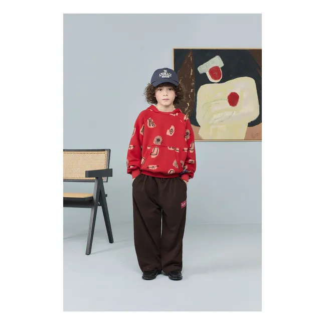 Jogger Stag Coton Bio | Brun