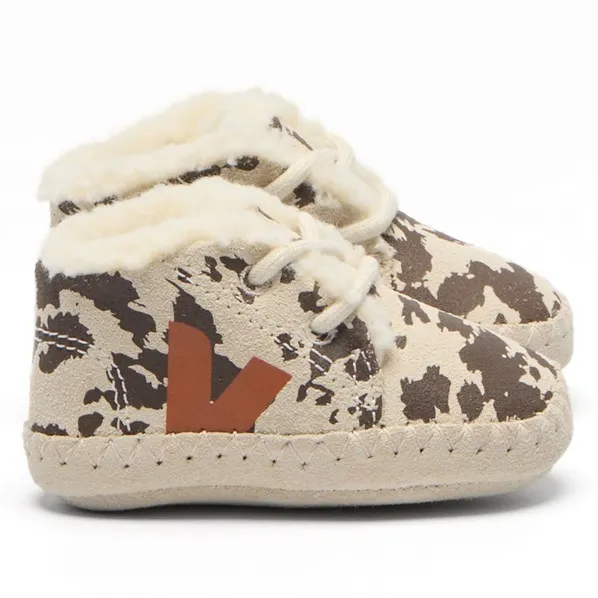 Zapatillas con cordones de ante Baby Vache | Marrón