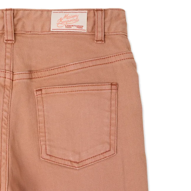 Pantalon Jayjay Coton Bio | Vieux Rose