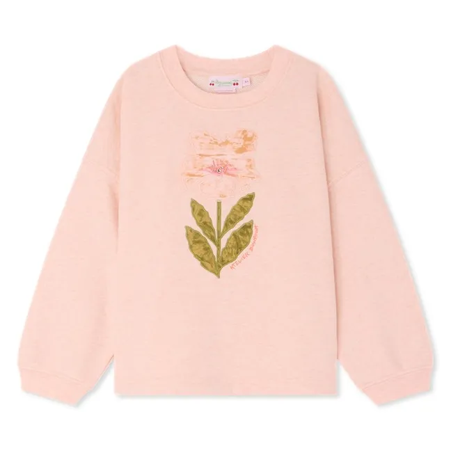 Sweat Myla Fleur Coton Bio | Rose