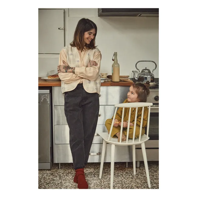 Jeans Karotte Lang - Damenkollektion | Schwarz