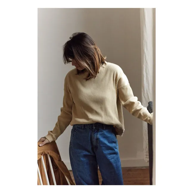 Jean Gentiane Coton Bio - Collection Femme | Bleu