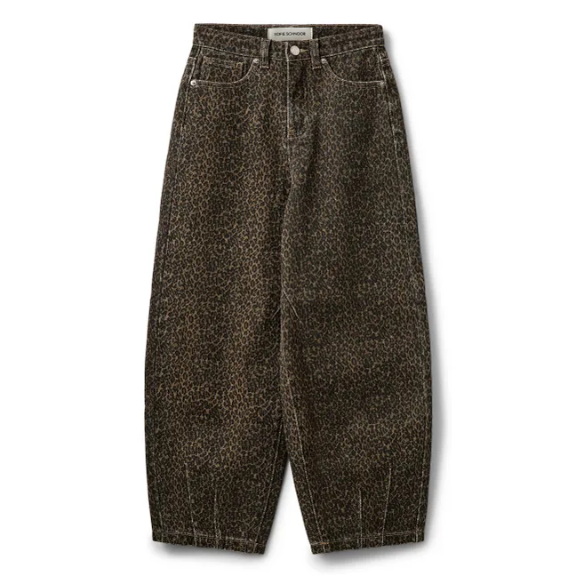 Jean Ballon Havanasy Leopard | Marron