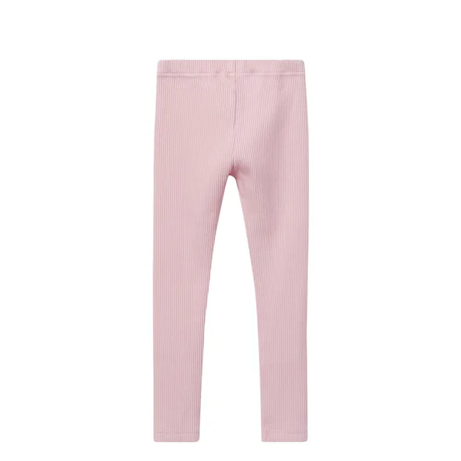 Legging Côtelé | Rose
