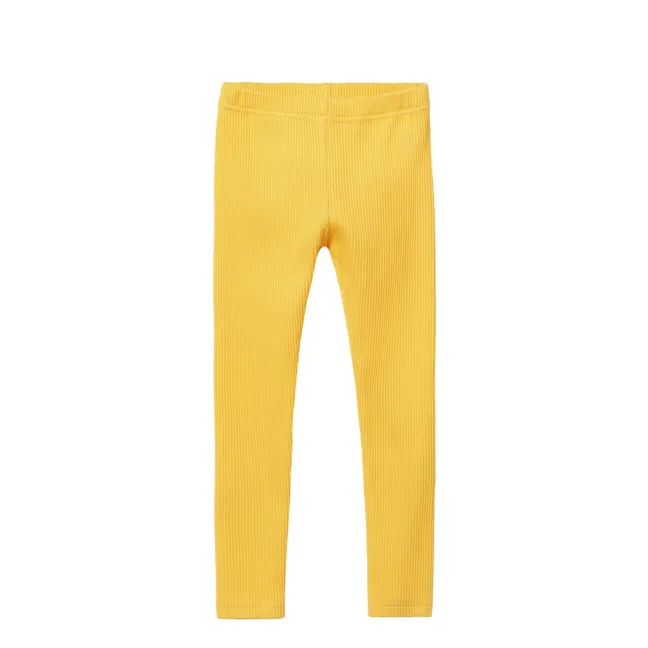 Legging Côtelé | Jaune
