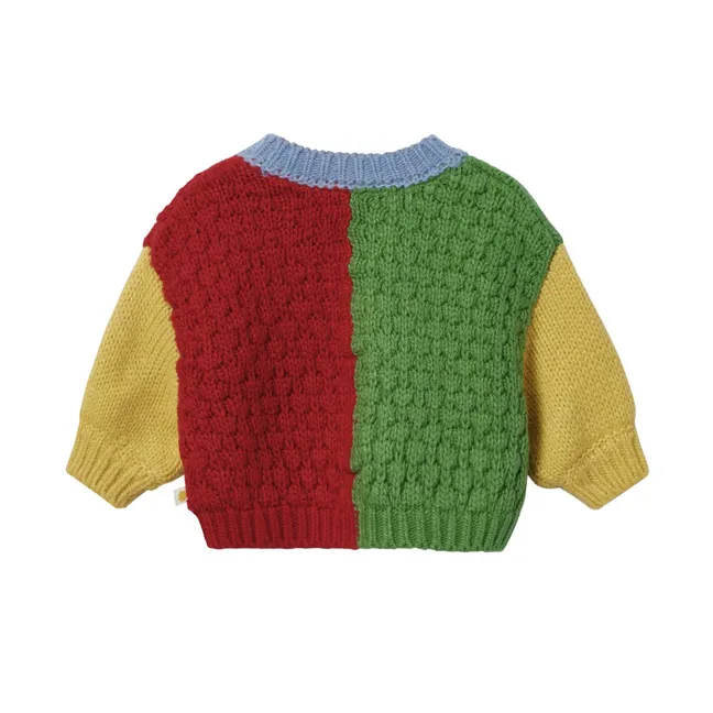 Cardigan Colorblock | Rouge