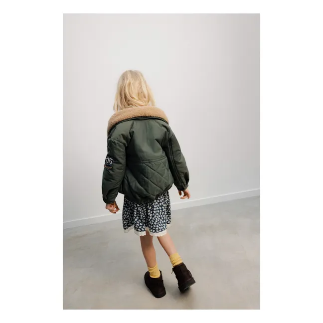 Manteau Doublé Dusk | Vert kaki