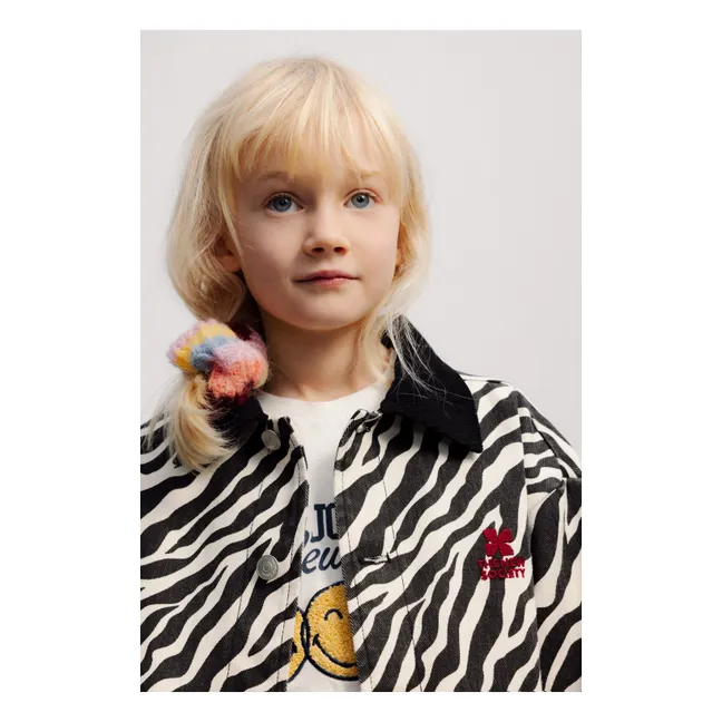 Veste Dakota Zèbre | Noir