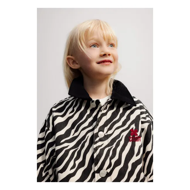 Veste Dakota Zèbre | Noir