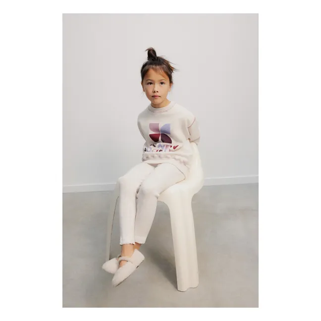 TNS Logo Sweatshirt | Ivory