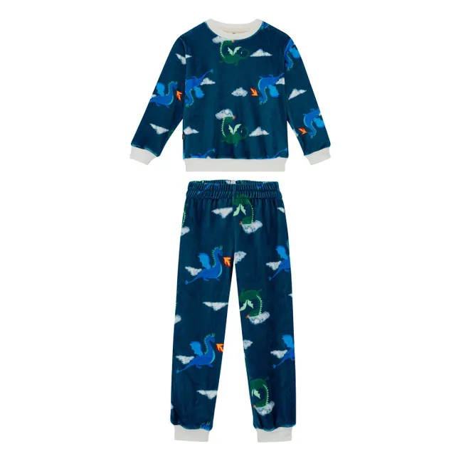 Pyjama Dragons | Bleu foncé
