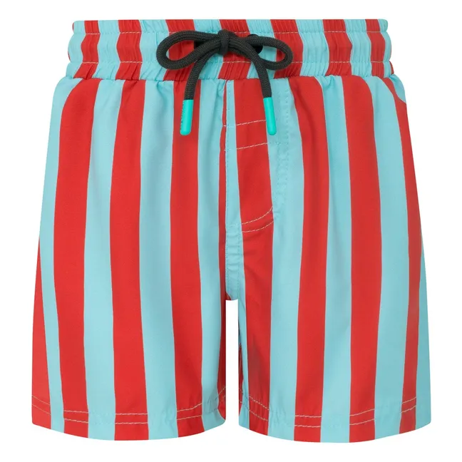 Bañador de rayas | Rojo