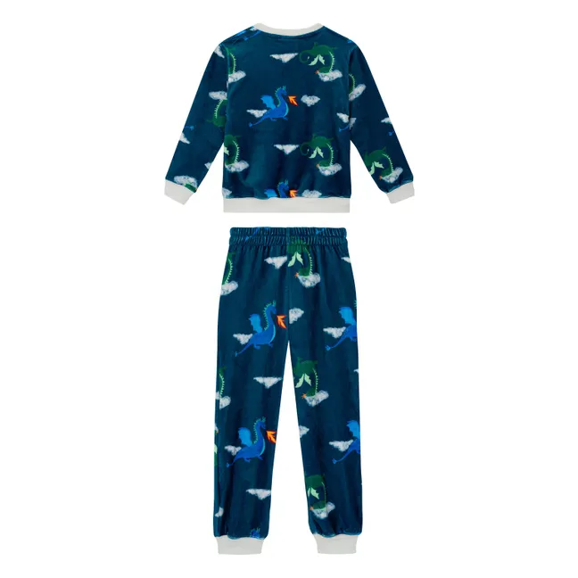 Pyjama Dragons | Bleu foncé