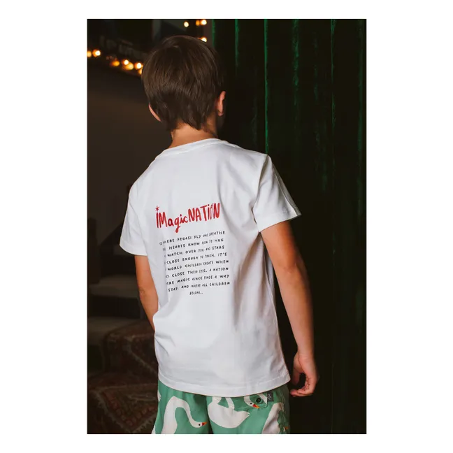Heart T-shirt | Cream