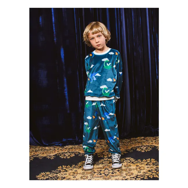 Pyjama Dragons | Bleu foncé