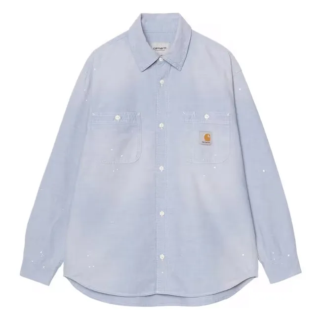 Chemise Painter Chambray Coton | Bleu Clair