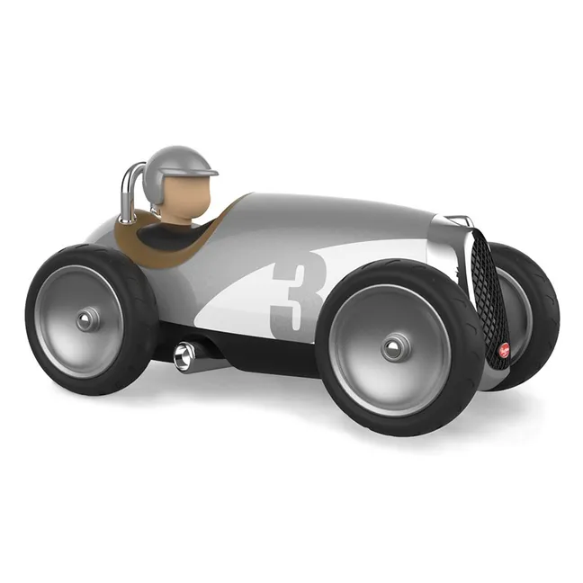 Race car | Silver grey