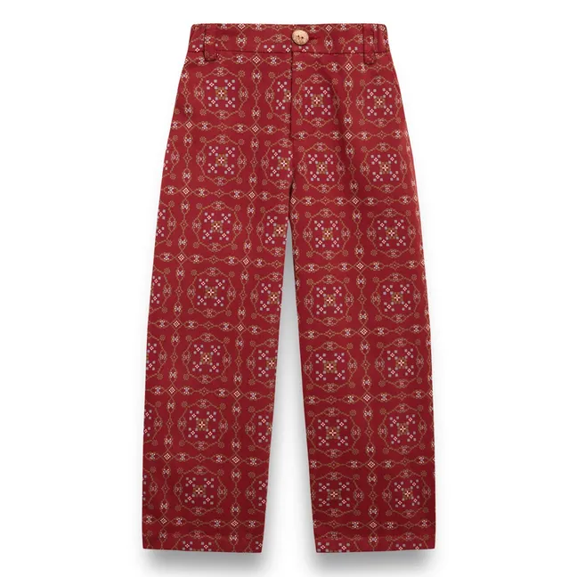 Pantalon Ribera Coton Bio | Bordeaux