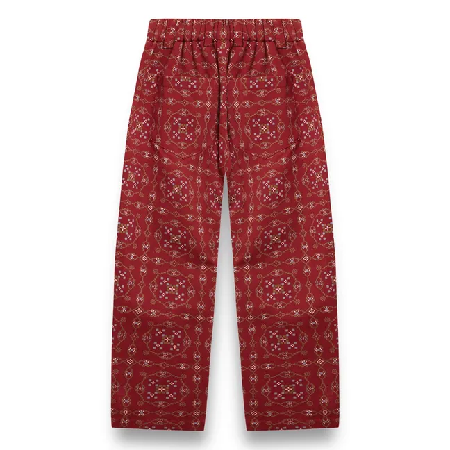 Pantalon Ribera Coton Bio | Bordeaux