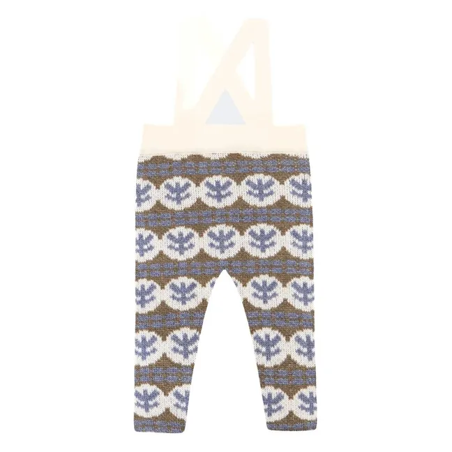 Pantalon Bretelles Julieta Laine Merinos | Bleu
